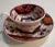 A beautiful pair of early 19th century Gaudy Welsh cup and saucers. The saucers measures 5.5 inches in diameter and the...