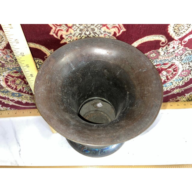 A beautifully age Japanese cloisonne vase. Its soft and warm patina will surely add an Asian charm to any room of your home.