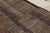 1950s Vintage Geometric Striped Beige-Brown and Purple Wool Kilim Rug For Sale - Image 5 of 8
