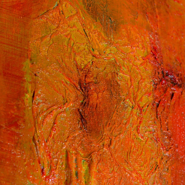 Giuseppe Caiafa, Forza Primordiale: Abstract Textured Composition, Mixed Media on Canvas, 2025 For Sale - Image 4 of 7