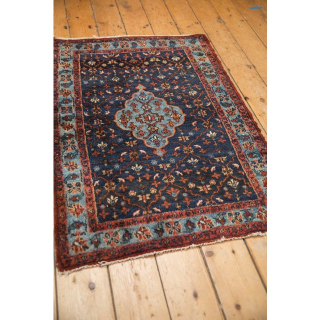 Traditional Vintage Fine Bibikabad Rug - 2'7" x 3'10" For Sale - Image 3 of 10