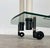 Black Postmodern Italian Glass and Metal Bar Trolley from Metalnova, 1980s For Sale - Image 8 of 18