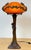 Art Nouveau Style Figural Bronze Lamp Loetz Style Orange Art Glass Shade, 20th C For Sale - Image 9 of 18