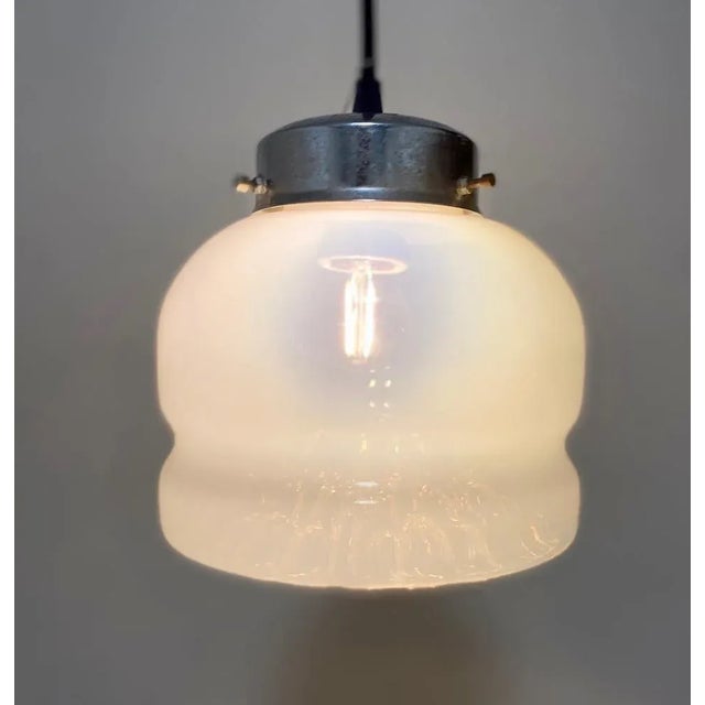 Brown Murano Crystal Tulip Lamp, 1960s For Sale - Image 8 of 11