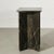 Black Minimalist X Form Nero Marquina Marble Side Table For Sale - Image 8 of 12