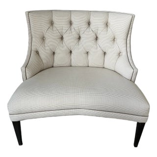 Curved Bench by Kravet For Sale