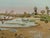 Yves Brayer (1907-1990) Boat on the Little Rhône Original color lithograph Signed in pencil Limited edition of 242 copies...