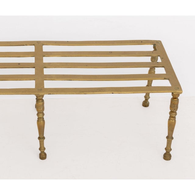 Georgian Brass Footman, 19th Century or Earlier For Sale - Image 4 of 7
