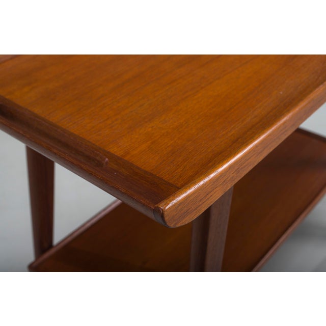 Wood Mid-Century Modern German Bar Cart from Opal Möbel, 1960s For Sale - Image 7 of 18