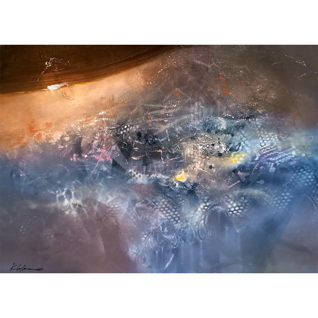 Ovidiu Kloska, This Is How the City Melts in Autumn, Mixed Media on Canvas For Sale - Image 14 of 14