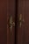 Ethan Allen Mahogany Breakfront China Cabinet For Sale - Image 14 of 18