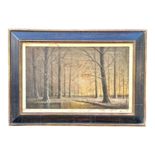 American School Landscape Oil Painting For Sale