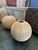 Tan Raw Rattan Globe Coastal Contemporary Pendant Light Large For Sale - Image 8 of 10