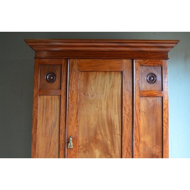 Antique One-Door Cabinet in Mahogany, 1900s For Sale - Image 3 of 10