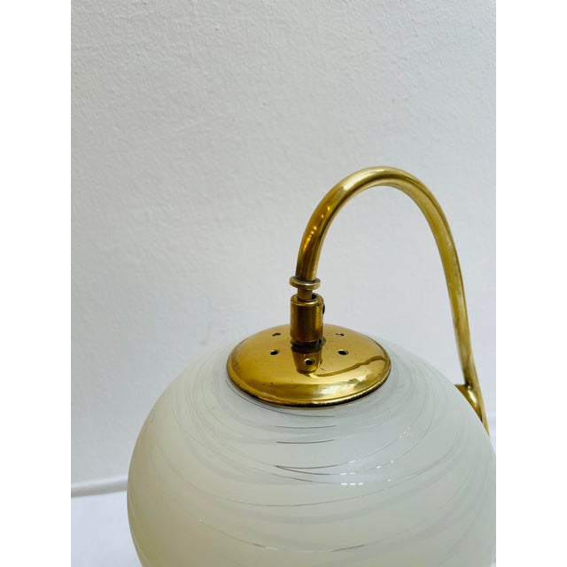 Black Mid-Century Table Lamp by Doria Leuchten, 1950s For Sale - Image 8 of 11