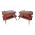 Pair Vintage Rosewood End Tables For Sale