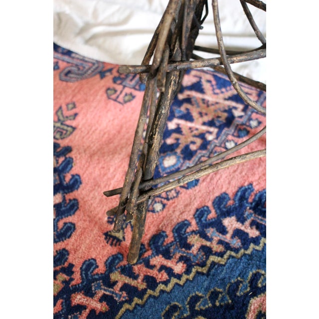Antique Looped Branch Adirondack Twig Table For Sale - Image 10 of 14