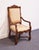 Hekman Furniture Hekman Furniture Cherry Louis XV French Provincial Contemporary Style Dining Arm Chair 7-2225 For Sale - Image 4 of 11