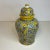 Mid 20th Century Chinoiserie Boho Chic Hollywood Regency Ginger Jar For Sale - Image 6 of 12