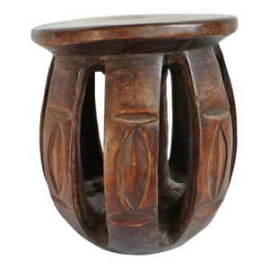Old Baga Nimba Wood Stool