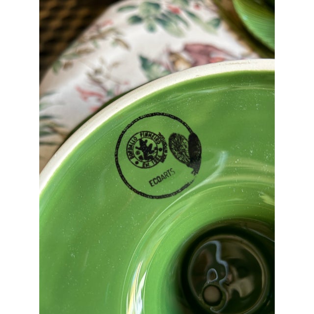 Stand with Parrot by Bordallo Pinheiro, in New conditions. Designed from 2000 Stamped by Maker