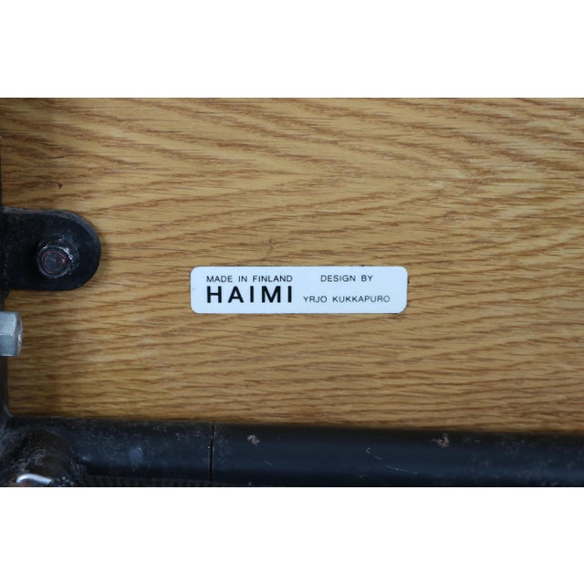 Finnish Sofas and Chairs attributed to Yrjö Kukkapuro for Haimi, 1963, Set of 4 For Sale - Image 12 of 18