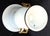 Large Amphora Vase in White Porcelain with Gold Rim and Double Handle from Fürstenberg, 1970s For Sale - Image 6 of 7