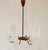 Danish Modern Teak and Brass Hanging Light, 1950s For Sale - Image 4 of 18