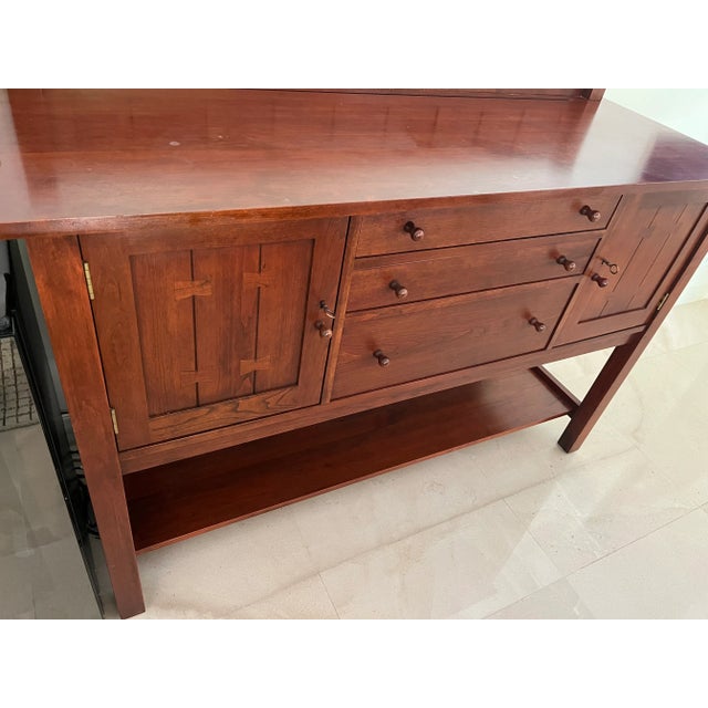 Stickley Mission Sideboard Cherry For Sale In Los Angeles - Image 6 of 10