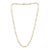 7.35 Carats Natural Diamond 18k Gold Wedding Tennis Necklace for Her by VRJewels For Sale - Image 4 of 14