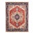 Serapi Wool Rust Area Rug- 9'10'' X 9' 9'' For Sale