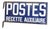 Antique French Enamel Post Office Metal Sign, 1950s For Sale