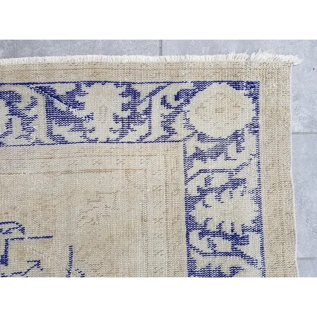 1960s 1960s Tribal Kudish Oversize Oushak Carpet For Sale - Image 5 of 11