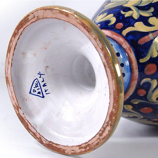 Italian Lustre Glaze Vase by Alberto Rubboli, 1930s For Sale - Image 10 of 11