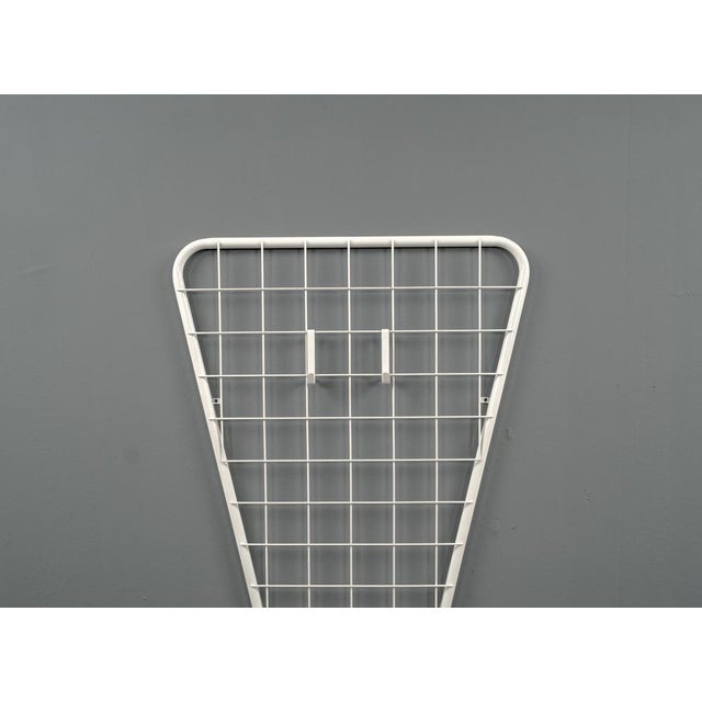 Ice Cream Cone Wall Coat Rack in Wire with 2 Hooks, 1980s For Sale - Image 4 of 10