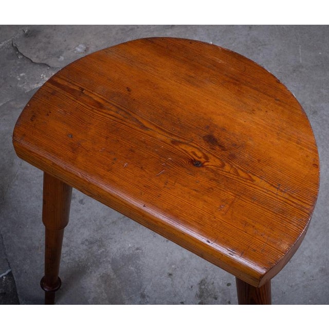 Danish Golden Age Artist Stools in Pine, 1850s, Set of 2 For Sale - Image 10 of 12