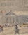 Textile Johann Berthelsen -St. Paul Chapel in the Snow -New York City-1930s Oil Painting For Sale - Image 7 of 11