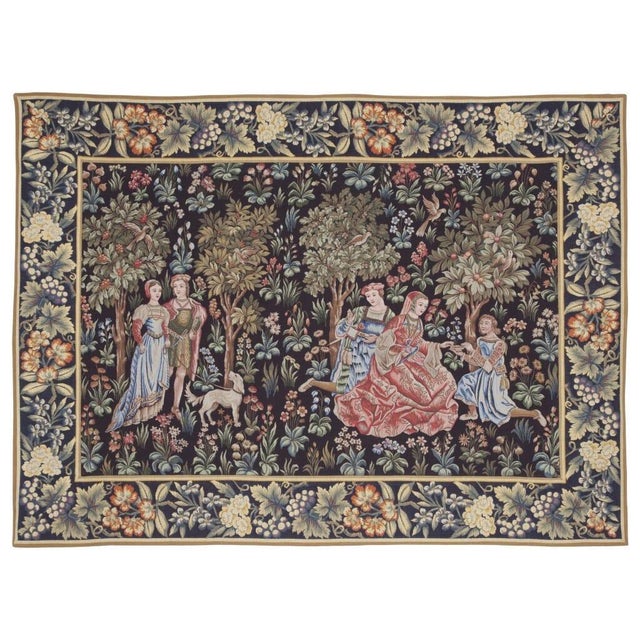 This tapestry is from the series of hangings known as La Vie Seigneuriale (The Noblemans way of Life), which was woven in...