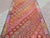 Mid-Century Modern Mid 20th Century Mid 20th Century Persimmon Color Turkish Handmade Kilim Boho Area Rug For Sale - Image 3 of 11