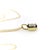 Metal 18k Gold 1/2 Carat Emerald Cut Diamond in Collet Setting With Black Rhodium Necklace For Sale - Image 7 of 12