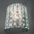 1960s Mid 20th Century Beveled Sconces by Cristal Arte - a Pair For Sale - Image 5 of 11