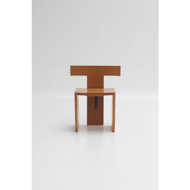 Wood Modern Accent Chair in Light Wood, 1960s For Sale - Image 7 of 14