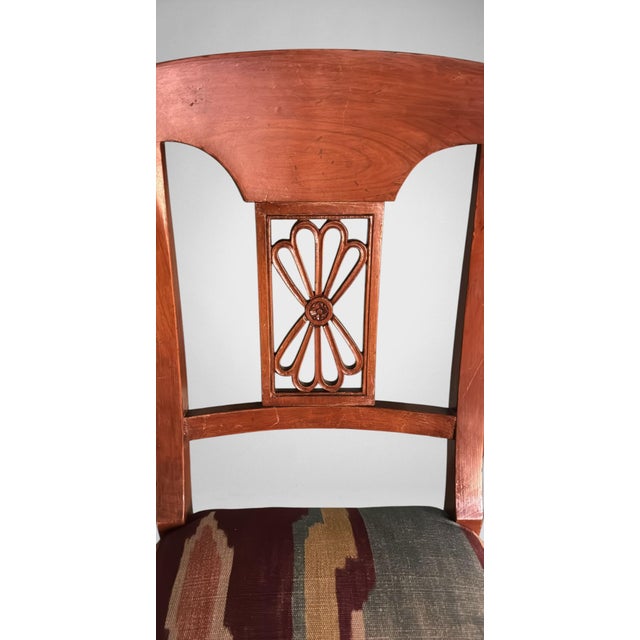 Early 20th Century Biedermeier Style Set of Six Austrian Chairs For Sale - Image 15 of 18