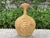 Italian Modern Brass Vase. Offered is a beautifully detailed Italian post-modern vase with a geometric design. This...