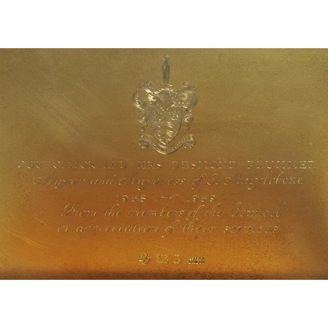 Sterling Silver Cigarette Box from Asprey & Co. London, 1950s For Sale - Image 7 of 11