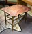 Early Mid Century Chinese Wood Table With Bamboo Wood Base For Sale In New York - Image 6 of 14