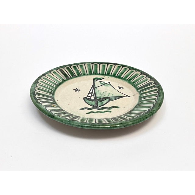 Vietri Plates from Fabbrica Ceramica Avallone, 1930s, Set of 4 For Sale - Image 12 of 15