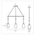 2010s Sonneman Liquid 3-Light Linear Suspension For Sale - Image 5 of 5