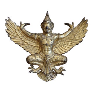 Thai Garuda Wall Hanging Statue For Sale