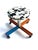 Techno Stool is Playful, Modular and Sustainable, combines aluminum and recycled foam rescued from automobile,...
